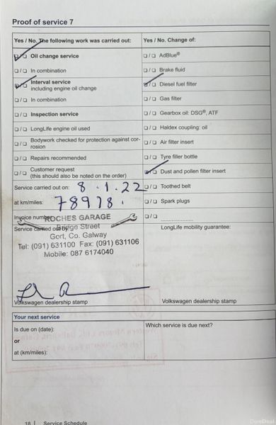 12 Volkswagen Golf 1.6 TDI Nct 02/27 Tax 08/26 382634507