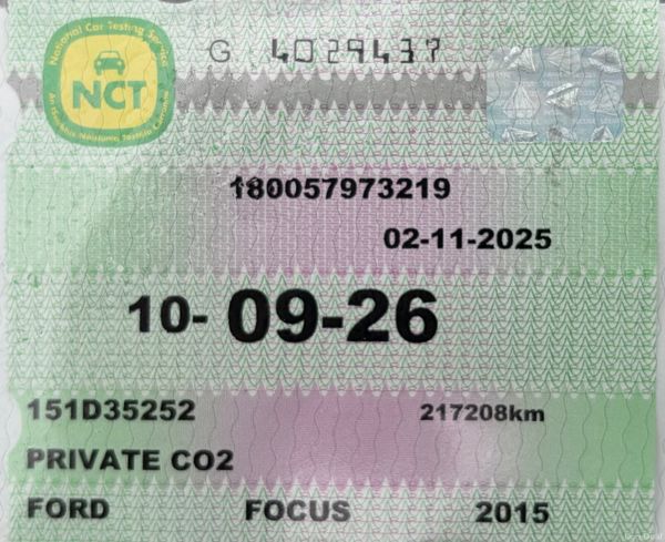 2015 Ford Focus 1.6 TDCI Style Nct 09/26 Tax 04/26 382734341