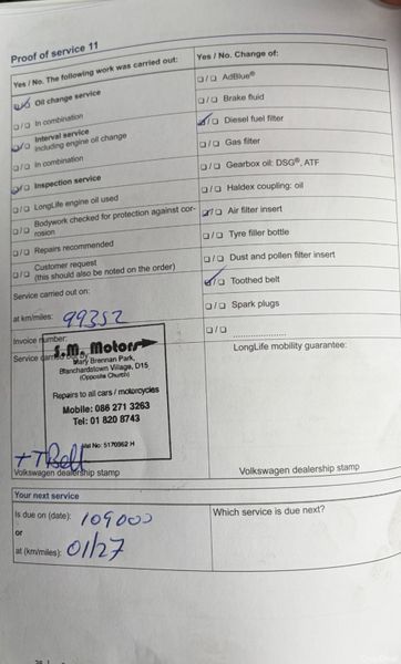 12 Volkswagen Golf 1.6 TDI Nct 02/27 Tax 08/26 383265231