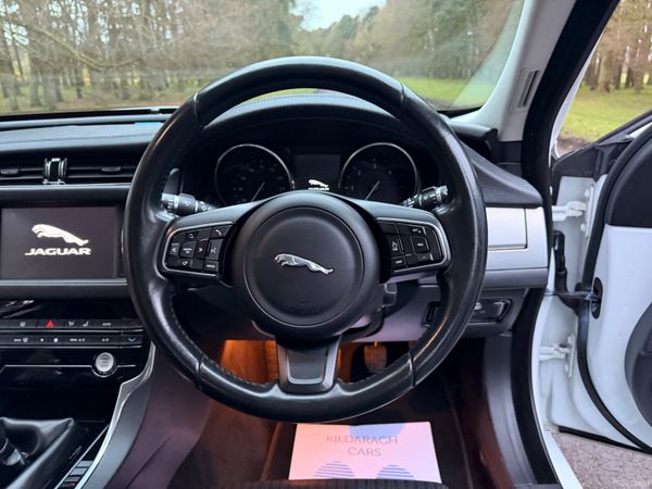 Jaguar XF 2016 Diesel Fuji White Black Wheels 383470053