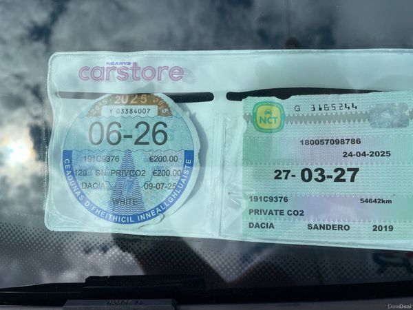 191 Dacia Sandero.. Low KMS.. Serviced.. Warranty 383812929