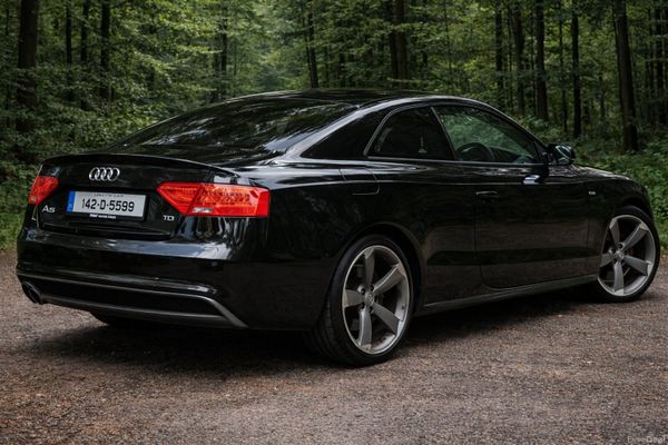 142 Audi A5 2.0TDI SLINE COUPE - BLACK EDITION- 383824589