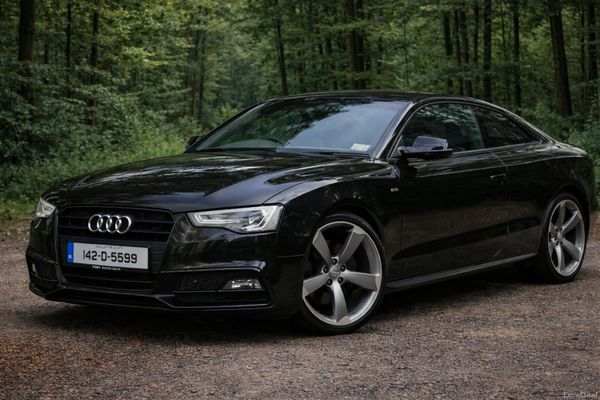 142 Audi A5 2.0TDI SLINE COUPE - BLACK EDITION- 383824591