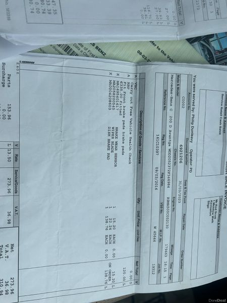 Mercedes-Benz C-Class 2016 AUTOMATIC(NCT 03/27) 383959187