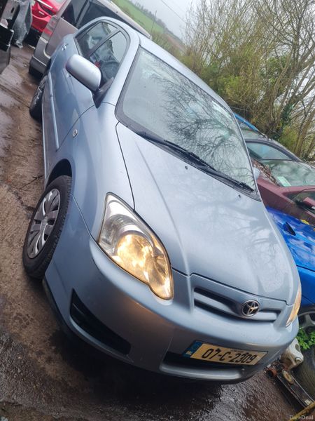 2007 Toyota Corolla 1.4L Nct01/27 384041491