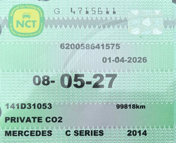 2014 Mercedes C-Class C200 CDI Sport Nct 05/27 384005549