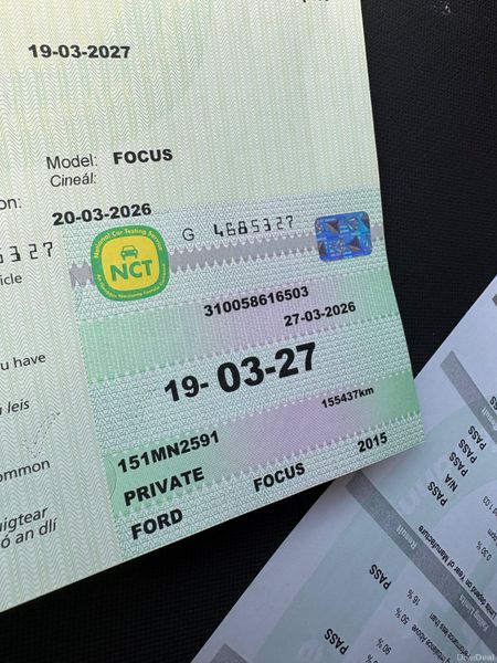 Ford Focus 2015 1.0L petrol VRT’D & NCT’D 384365253