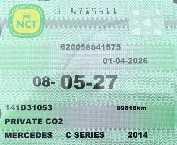 2014 Mercedes C-Class C200 CDI Sport Nct 05/27 384368305