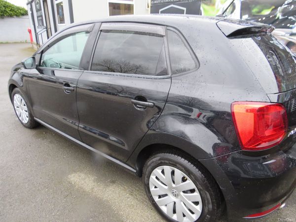 2014 VW POLO 5DR BLACK ONLY 69KMH 384570091