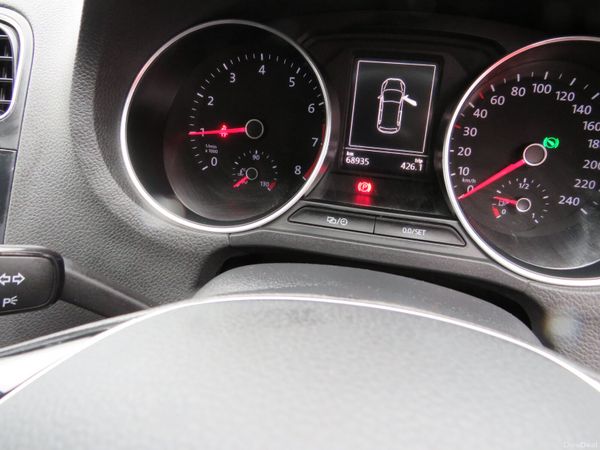 2014 VW POLO 5DR BLACK ONLY 69KMH 384570101