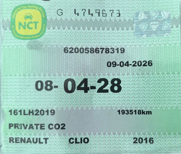 2016 Renault Clio IV 1.5 DCI Nct 04/28 Tax 08/26 384595517
