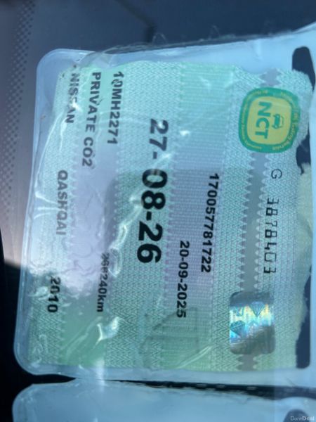 Nissan Qashqai 2010 TIMING BELT/WATER PUMP DONE 384513895