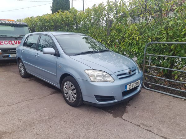 2007 Toyota Corolla 1.4L Nct01/27 384519305