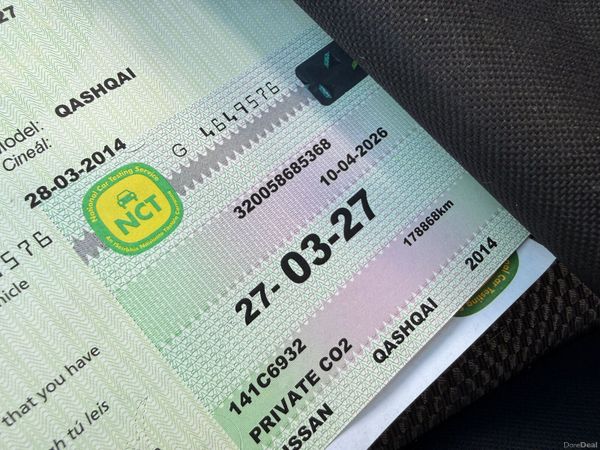 2014 Nissan Qashqai 1.2 Petrol NEW NCT. 384902481