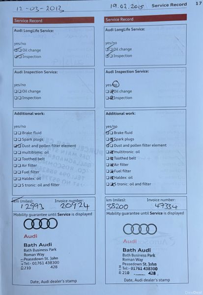 2012 Audi A3 1.6 TDI Sport Automatic Nct 05/27 385091985