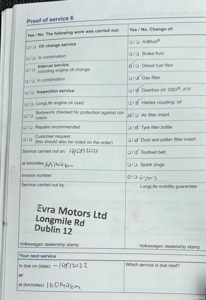 2013 VW Passat 1.6 TDI Comfortline Nct 07/27 385242869