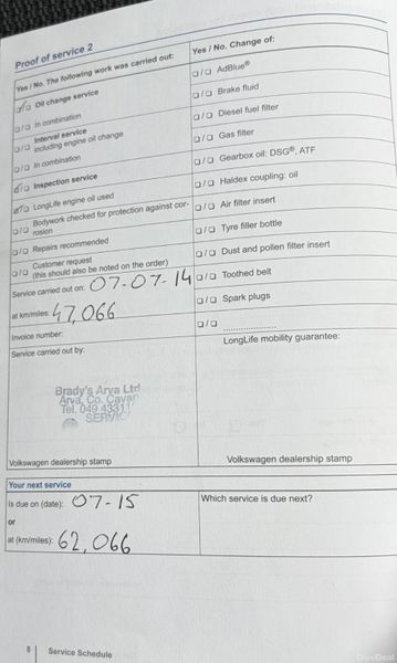 2013 VW Passat 1.6 TDI Comfortline Nct 07/27 385242875