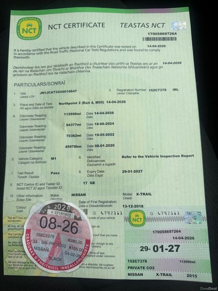 Nissan X-Trail 152 Top Spec New NCT 385220649