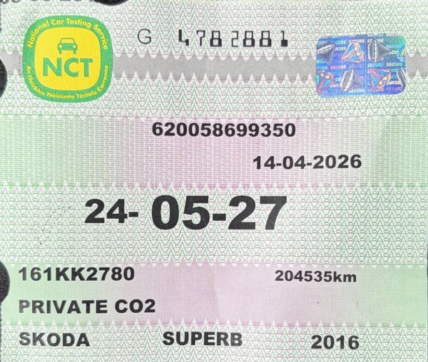 2016 Skoda Superb 2.0 TDI Ambition Nct 05/27 385473487