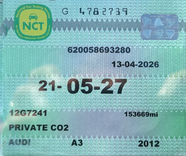 2012 Audi A3 1.6 TDI Sport Automatic Nct 05/27 385473819