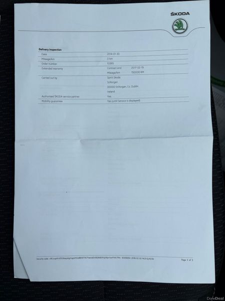 2014 Skoda Rapid 1.2 TSI Ambition Nct 02/27 385679797