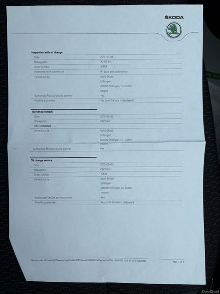 2014 Skoda Rapid 1.2 TSI Ambition Nct 02/27 385679801