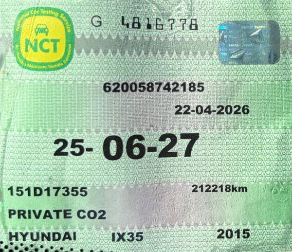 2015 Hyundai ix35 1.7D PREMIUM Nct 06/27 Tax 05/26 385765111