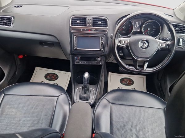 2017 VOLKSWAGEN POLO 1.2 AUTO **LEATHER SEATS** 386087875