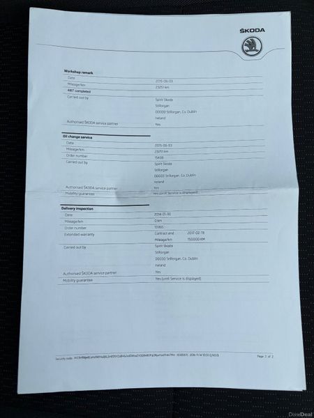 2014 Skoda Rapid 1.2 TSI Ambition Nct 02/27 386129555