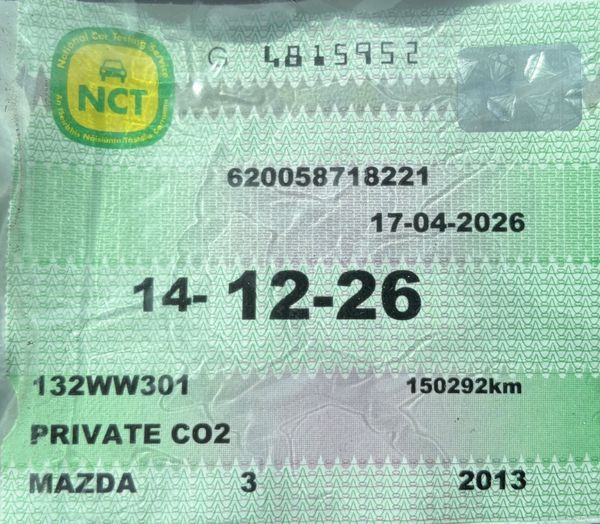 2013 Mazda 3 Executive 1.6D Nct 12/26 Tax 05/26 386375423