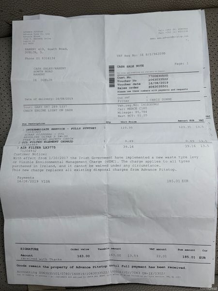 2014 Mercedes C-Class C180 1.6 Auto Nct 05/26 386335535