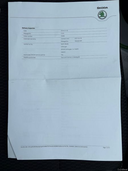 2014 Skoda Rapid 1.2 TSI Ambition Nct 02/27 386461305