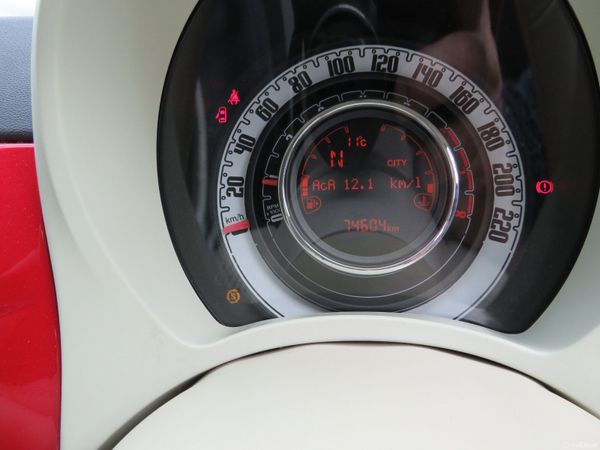 181 FIAT 500 1.2 AUTOMATIC IN CLASSIC RED 386487387