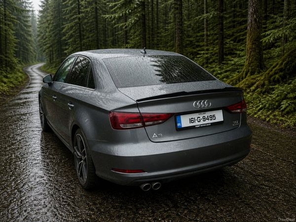 161 AUDI A3 SALOON 1.6TDI SLINE BLACK PACK 386583279