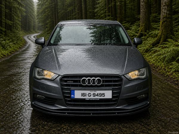 161 AUDI A3 SALOON 1.6TDI SLINE BLACK PACK 386583497