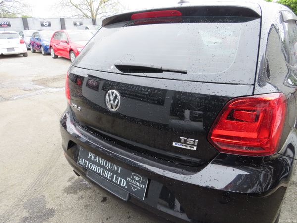 171 VW POLO 5DR 1.2 TSI AUTOMATIC IN BLACK MET 386501389