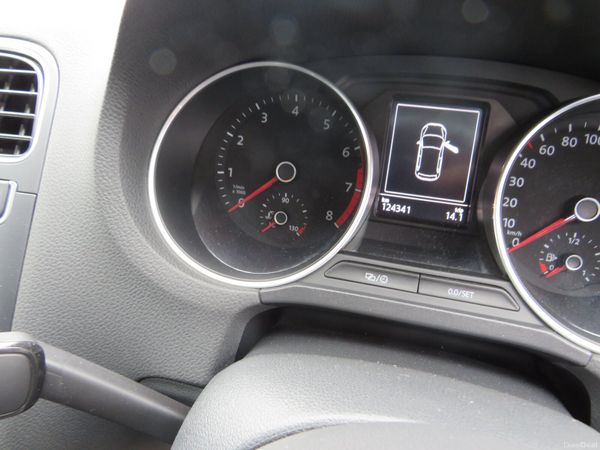171 VW POLO 5DR 1.2 TSI AUTOMATIC IN BLACK MET 386501467