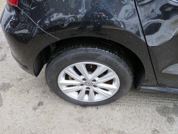 171 VW POLO 5DR 1.2 TSI AUTOMATIC IN BLACK MET 386501435