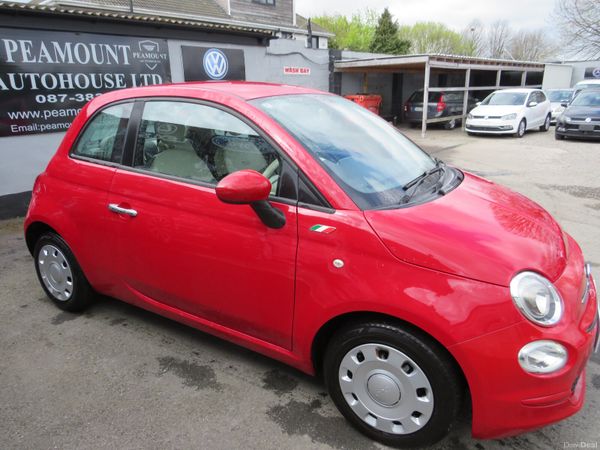 2017 FIAT 500 1.2 PETROL AUTOMATIC IN RED 386507279