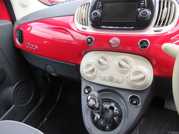 2017 FIAT 500 1.2 PETROL AUTOMATIC IN RED 386507353