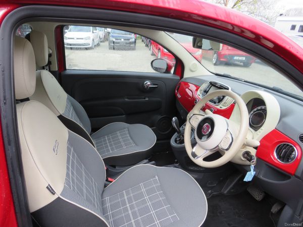 2017 FIAT 500 1.2 PETROL AUTOMATIC IN RED 386507335