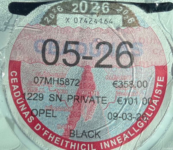 2007 Opel Corsa 1.2 Automatic Nct 08/26 Tax 05/26 386741433