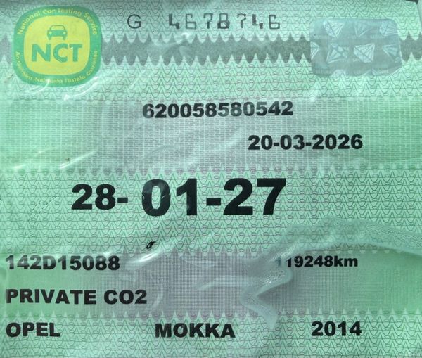 2014 Opel Mokka 1.6 Sport 115PS Nct 01/27 387306569