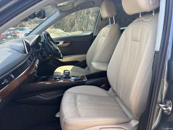 2017 AUDI A4 AVANT AUTO CREAM LEATHER 387453039