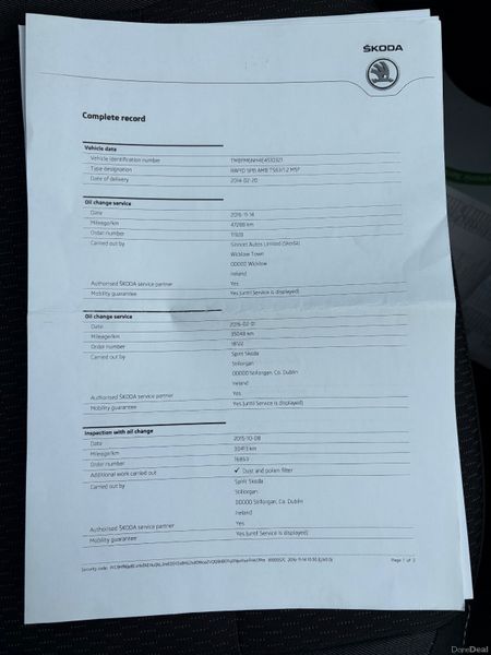 2014 Skoda Rapid 1.2 TSI Ambition Nct 02/27 387486227