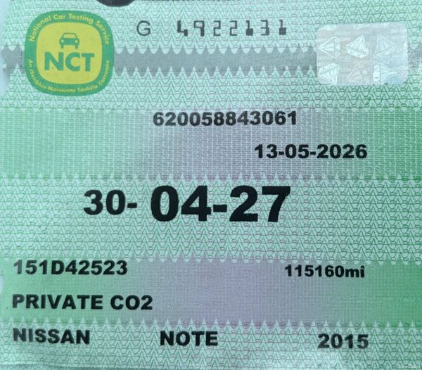 2015 Nissan Note 1.5 DCI TEKNA Nct 04/27 387541239