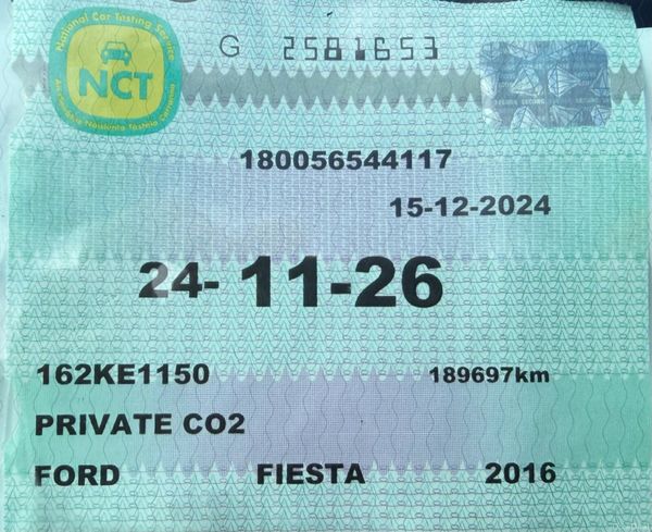2016 Ford Fiesta 1.25 Titanium Nct 11/26 Tax 05/26 387902851