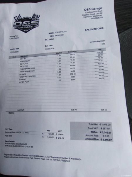 Ford Focus 1.0 ECOBOOST 125PS TITANIUM, NEW t.BELT 388152857