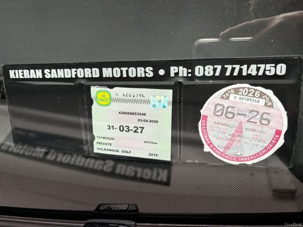 2015 Volkswagen Golf - AUTOMATIC - 84,000KM - 388128913