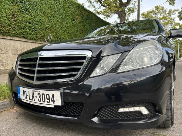 2010 MERCEDES E CLASS 220CDI NCT JUNE 2027 389945967